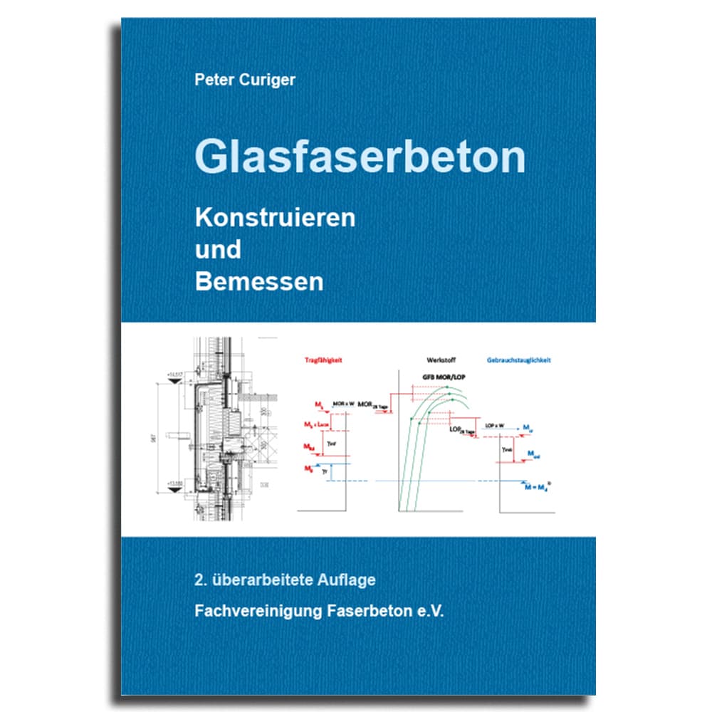 Titelseite: Glasfaserbeton — Konstruieren und Bemessen