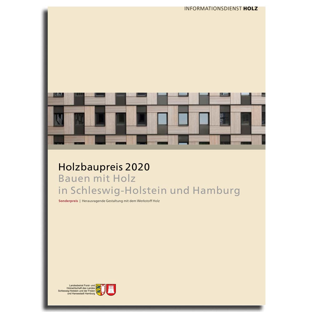 Titelseite: Holzbaupreis 2020 Schleswig-Holstein und Hamburg