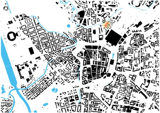 Lageplan Mehrfamilienhäuser am Hauptbahnhof